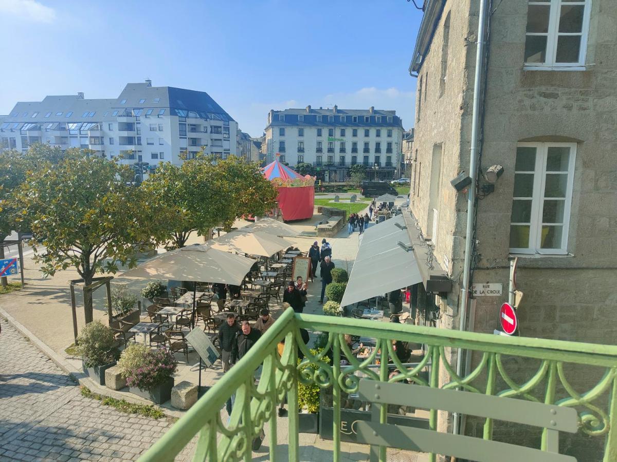 Studio Balcon De La Place Dinan Dış mekan fotoğraf